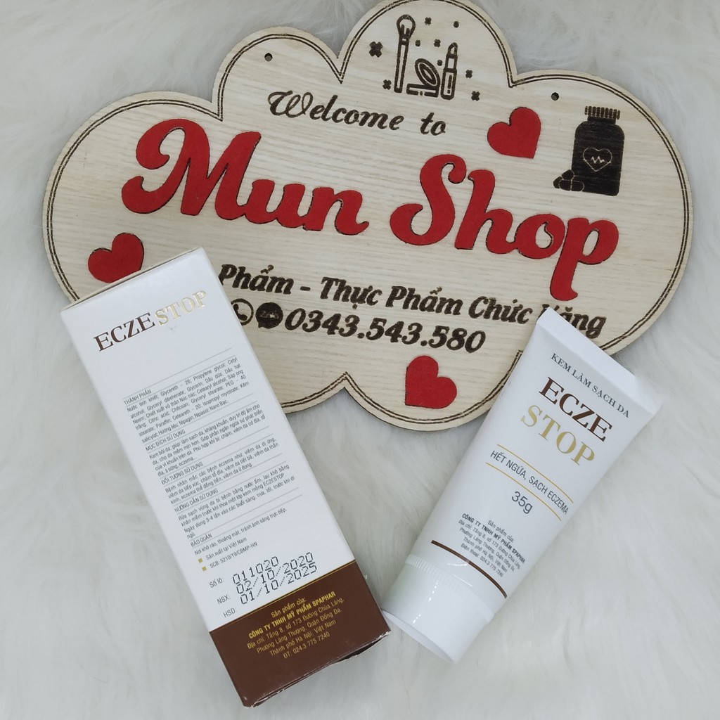 Kem Làm Sạch Da Eczestop Tuýp 35G