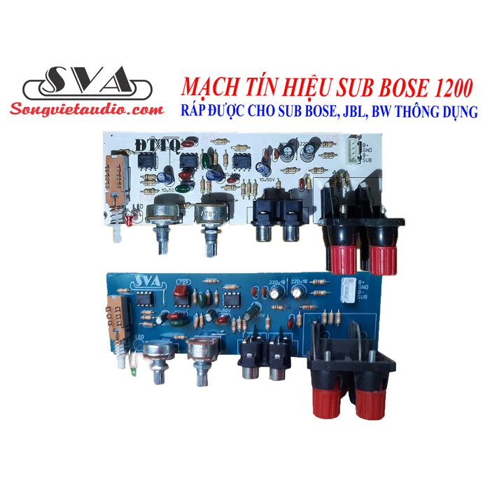 MẠCH LỌC SUB - MẠCH LỌC TÍN HIỆU - SUB BOSE 1200 - 1 MẠCH
