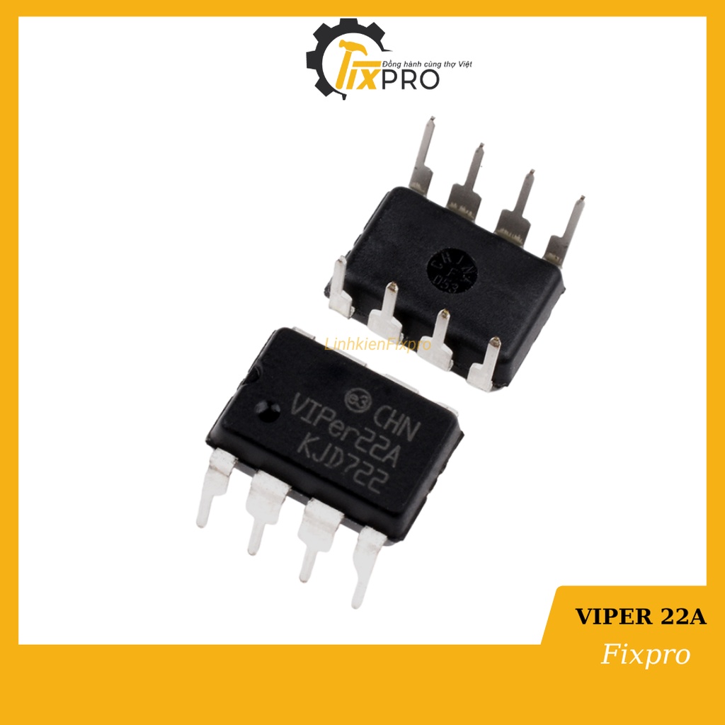 Ic nguồn viper 22a dip-8 chính hãng