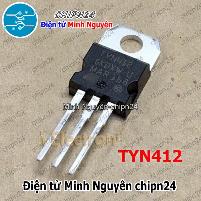 [2 con] (KT1) SCR TYN412 TO-220 12A 400V - HH003868
