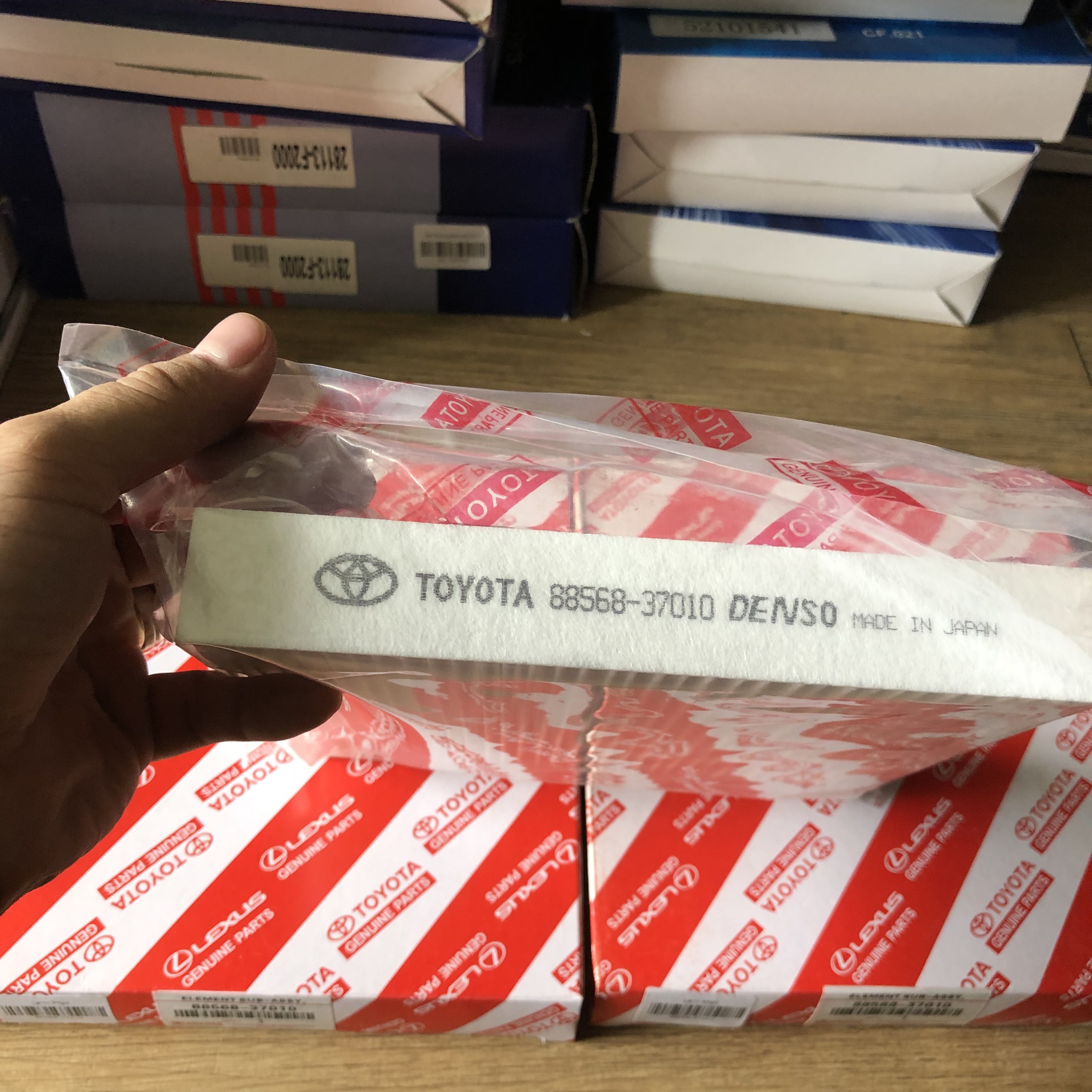 LỌC GIÓ ĐIỀU HÒA TOYOTA WIGO/ RUSH