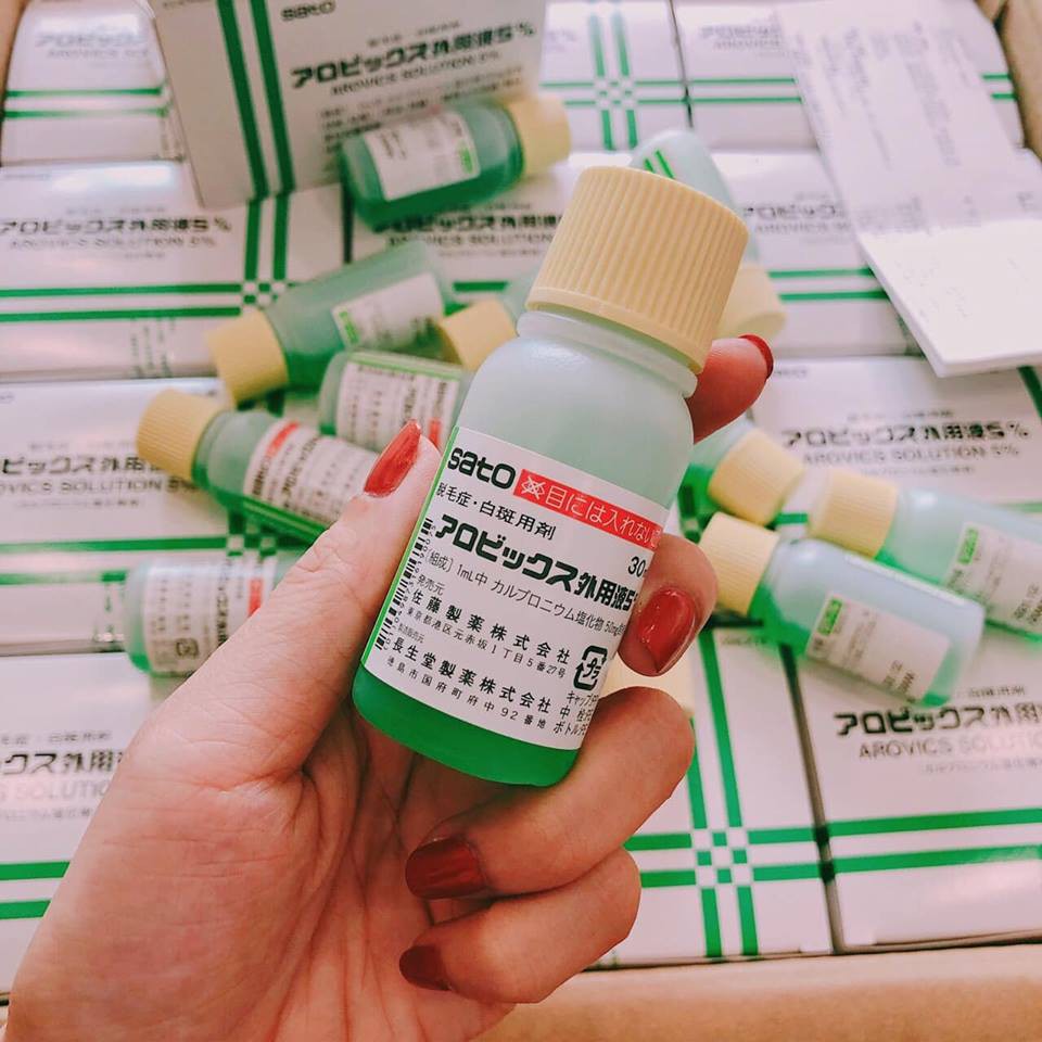 Thuốc Ngăn Rụng Tóc Kích Thích Mọc Tóc Thảo Dược Sato Nhật Bản 30Ml