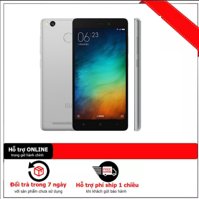 Điện thoại cảm ứng smartphone xiaomi redmi note 3 - có tiếng việt - 2 sim - dung lượng pin 4000 mah