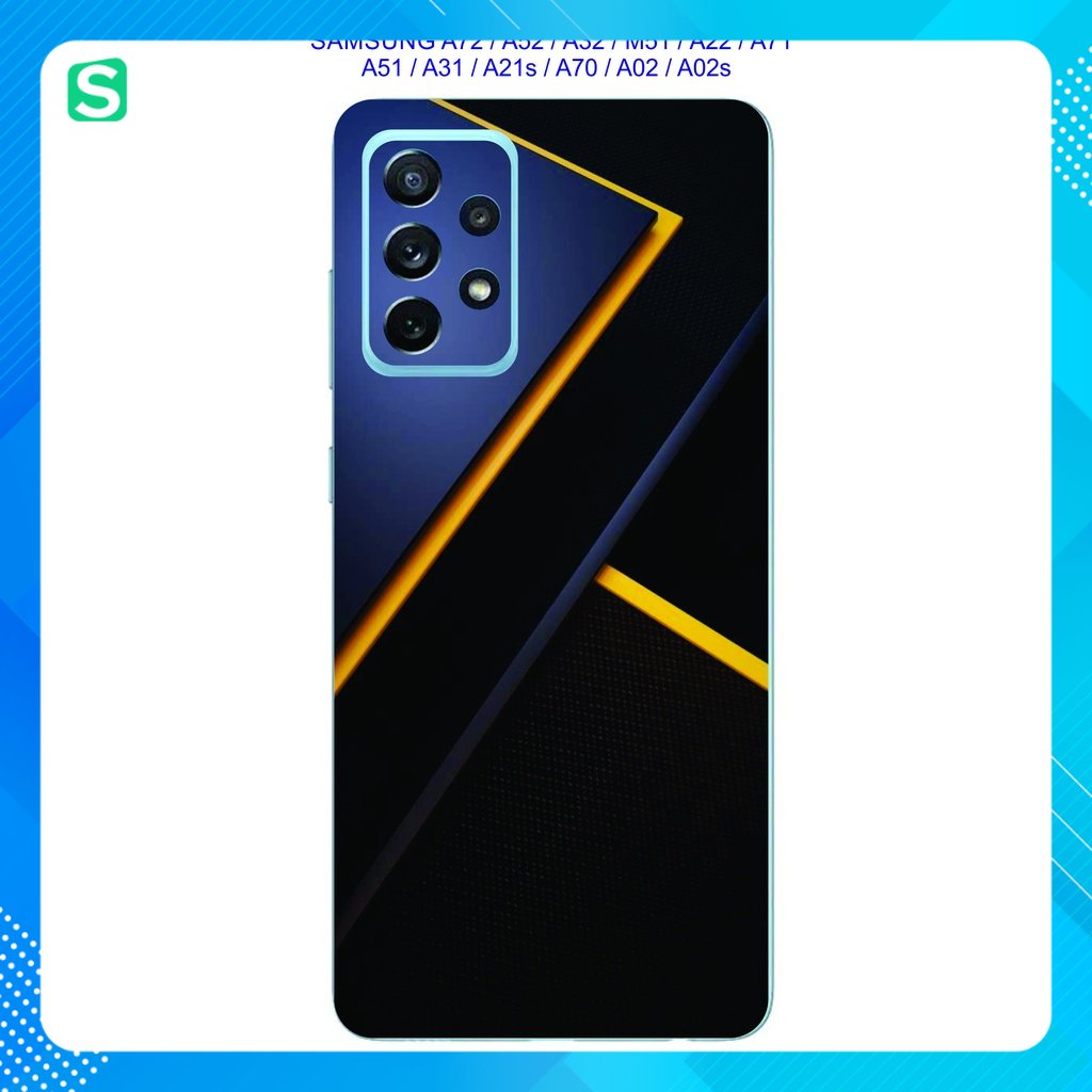 Miếng dán skin mặt lưng samsung a72 / a52 / a32 / a22 / m51 / a71 / a51 / a31 / a21s / a12 / a02 / a02s chống trầy xước