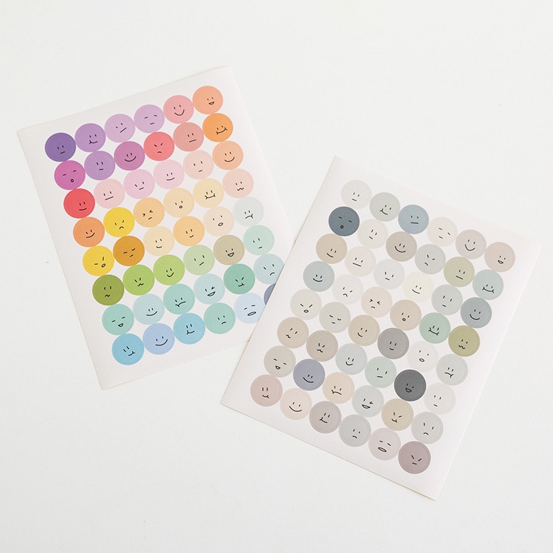 Combo sticker dán nhiều mẫu biểu tượng cảm xúc