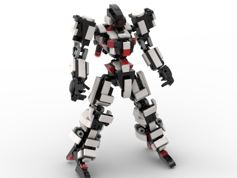 Đồ chơi lắp ráp Lego Mech Robot Light