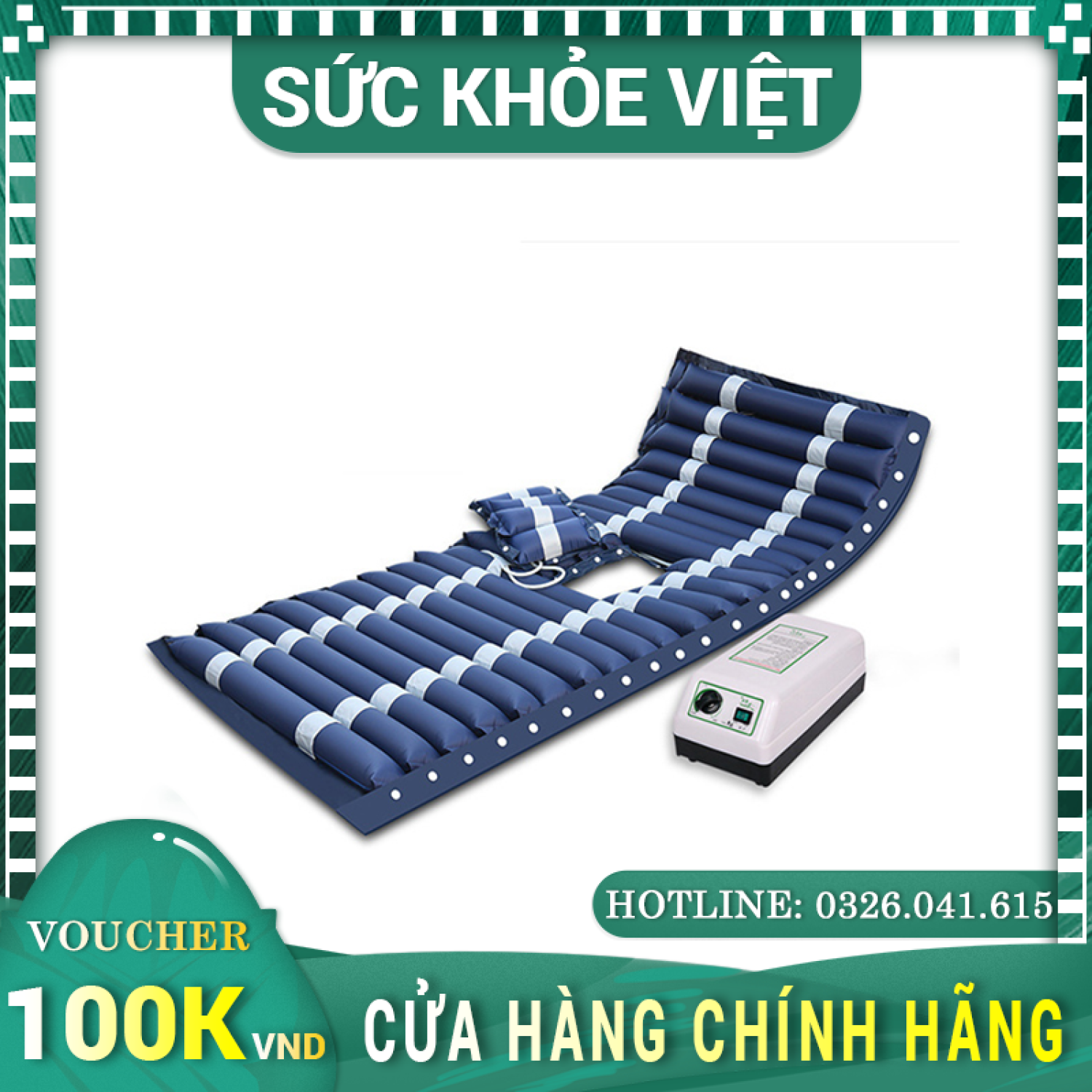 Đệm Hơi Chống Loét, Nệm Chống Loét Cho Người Ốm, Người Già