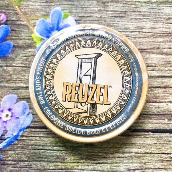 Sáp thơm cơ thể Reuzel Solid Cologne Wood Spice 35g