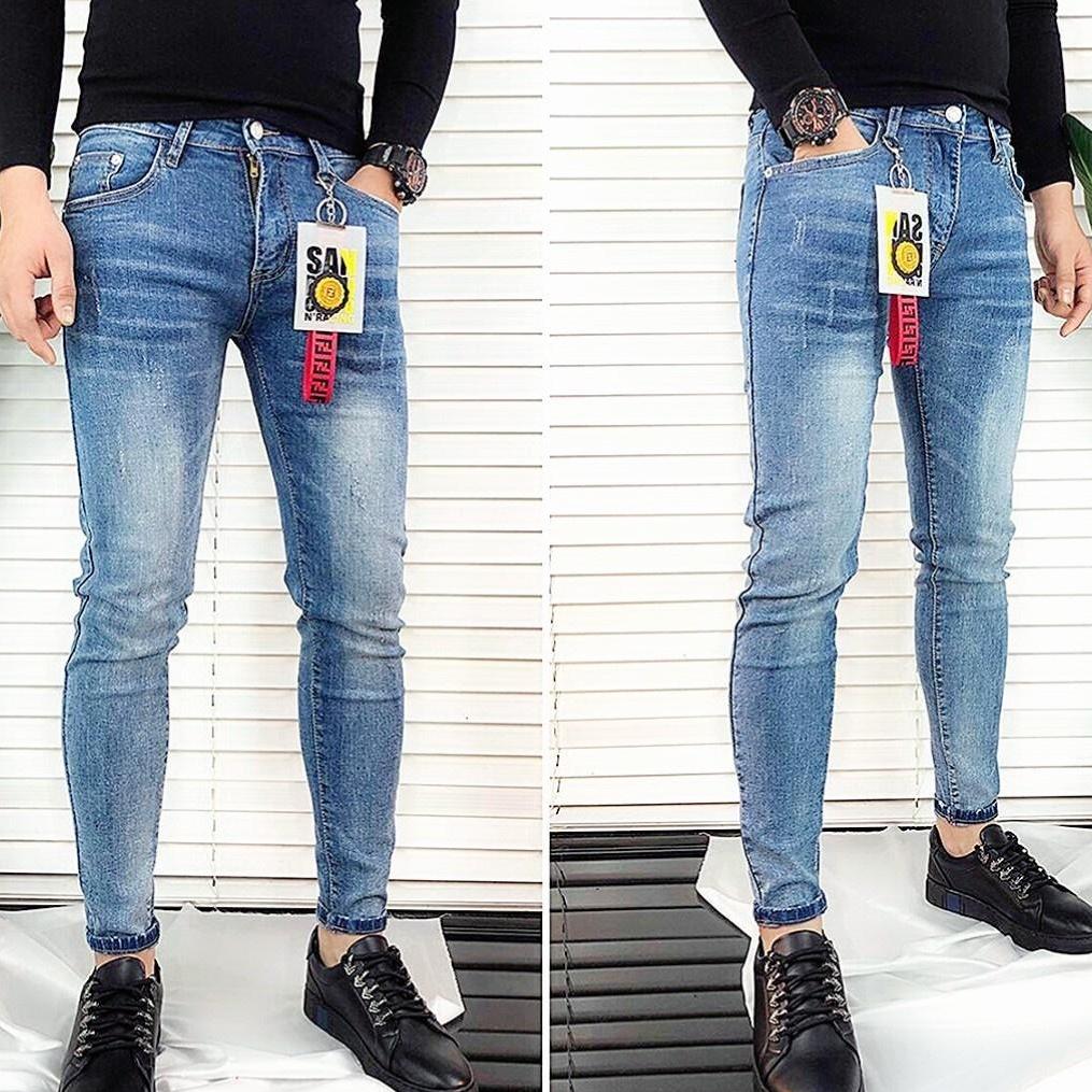 QUẦN JEAN NAM XANH NHẠT BAC HÌNH THẬT 5678 ĐẬM SIZE 28-36