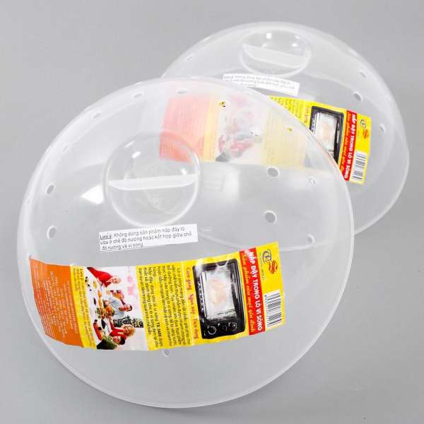 Combo 2 Nắp đậy lò vi sóng thông minh nhựa Tashuan an toàn