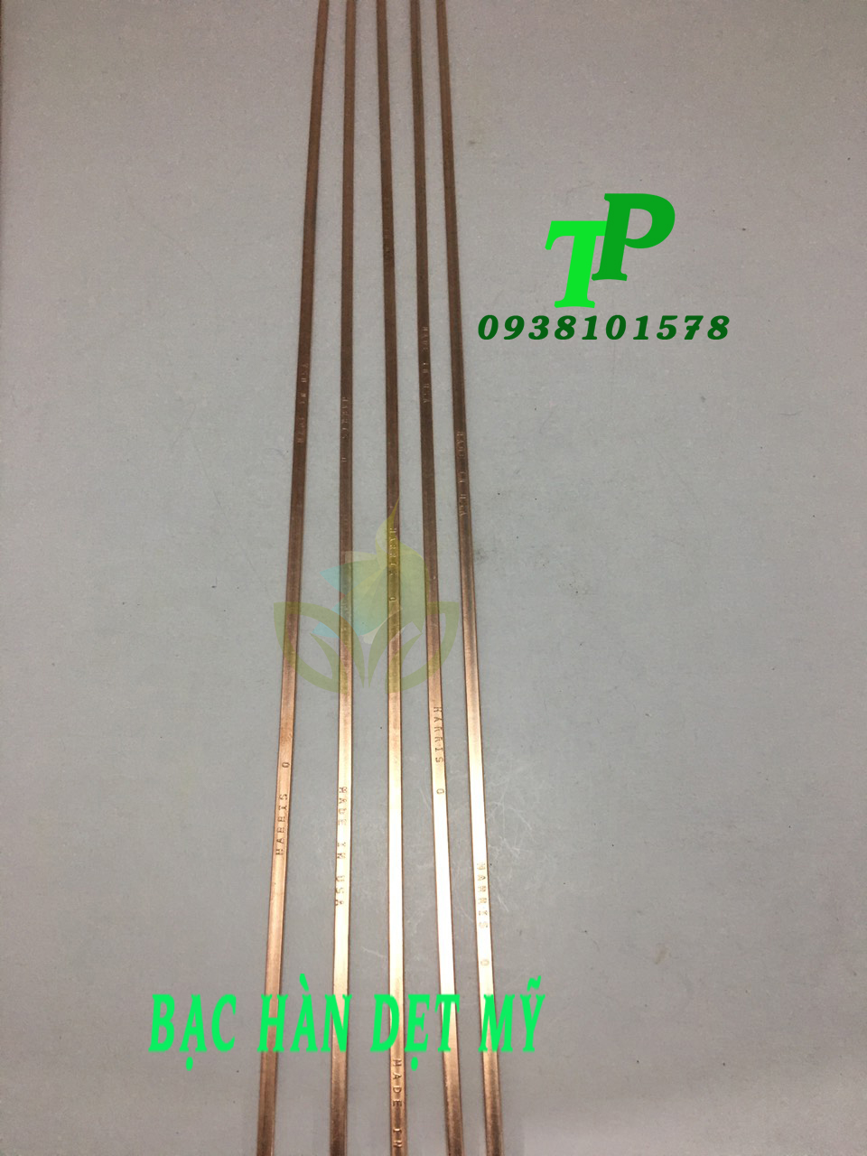COMBO 10 Cây Bạc Hàn Dẹt Harris Mỹ