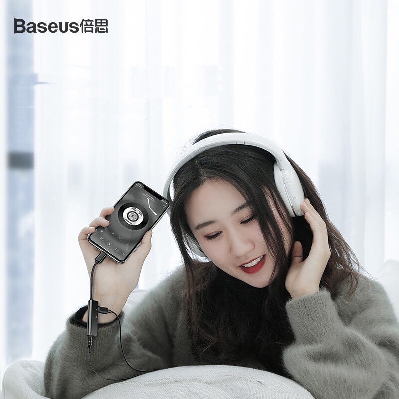 [ CHÍNH HÃNG ] Jack Chuyển Đổi BASEUS Cổng Chia Lightning -100 ĐÁNH GIÁ 5 SAO