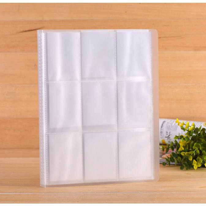 Sổ đựng card ảnh trong suốt ( C6C )