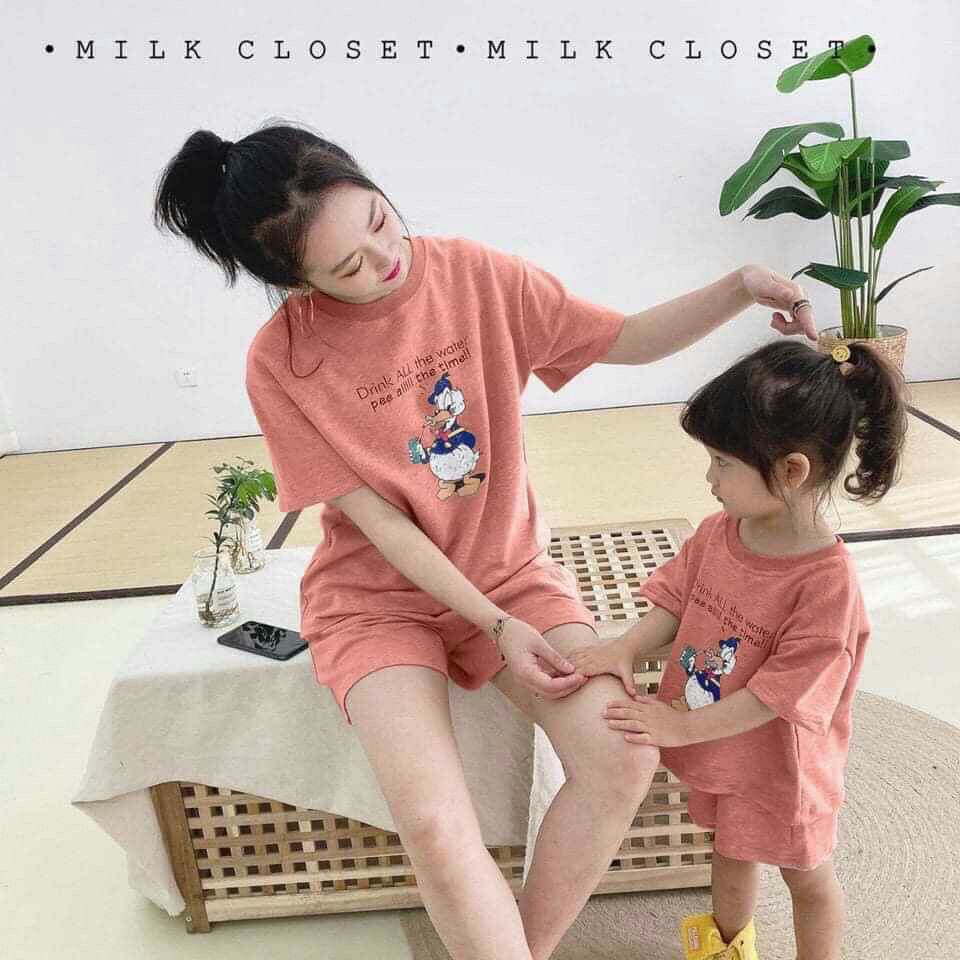 set bộ đùi mẹ và bé cực dễ thương nha mẹ