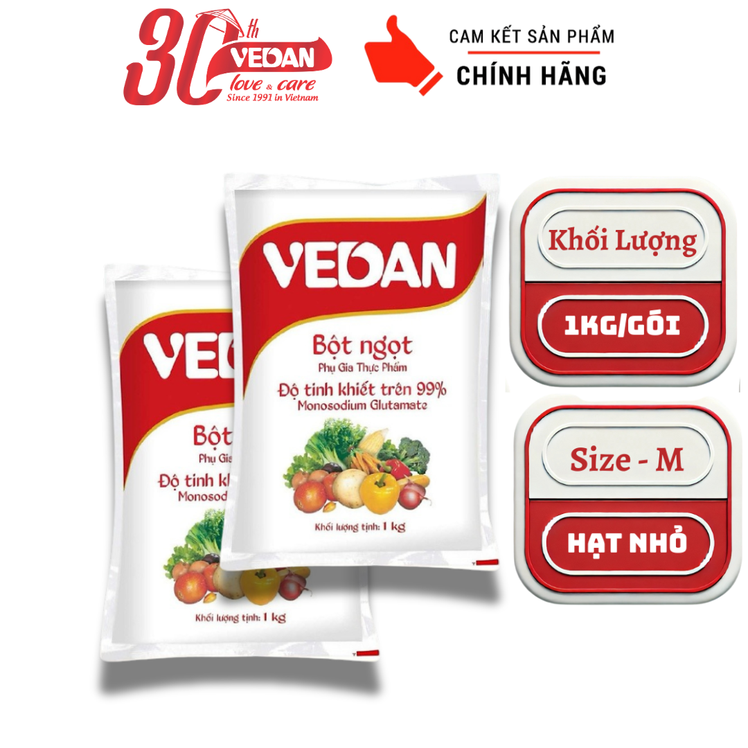 Bột Ngọt VEDAN 1kg - Size M
