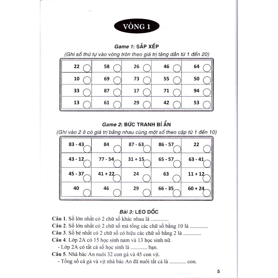 Hướng dẫn giải Violympic Toán 2