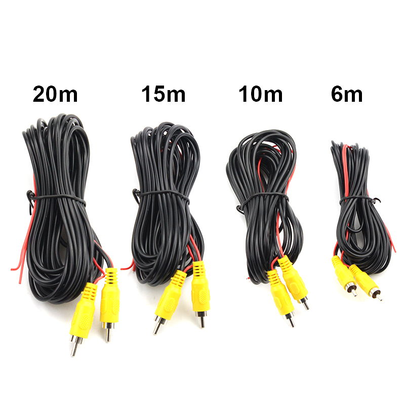 Dây cáp tín hiệu cho Camera lùi cho xe tải Rắc cắm AV(10m)