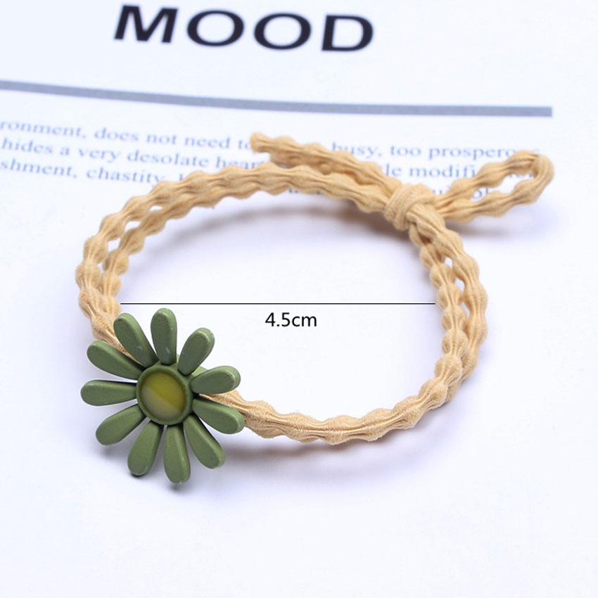 [HCM]Set 10 dây cột tóc hoa cúc nhiều màu Han Quôc CT04
