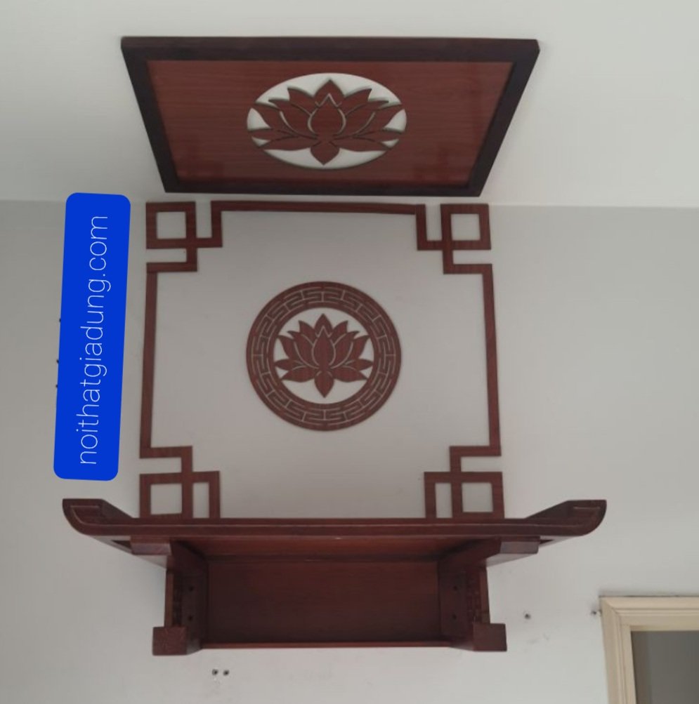 Ốp Tròn Bàn Thờ Bông Sen
