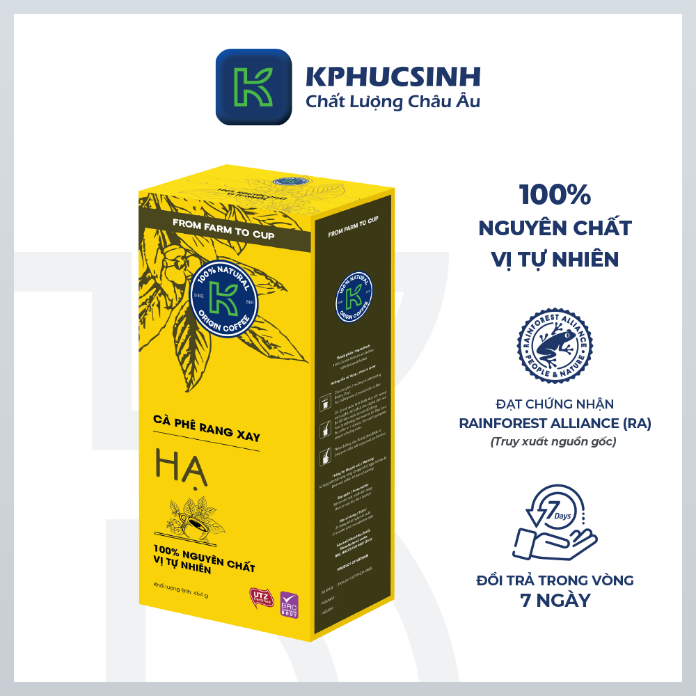 Roasted and Ground Coffee Specialty Pure Filtered Coffee K Ha 454g