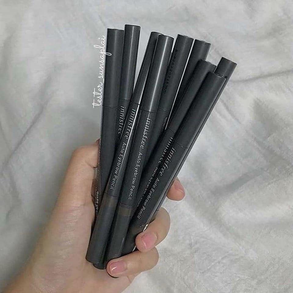 Chì kẻ mày Innisfree Auto Eyebrow Pencil.