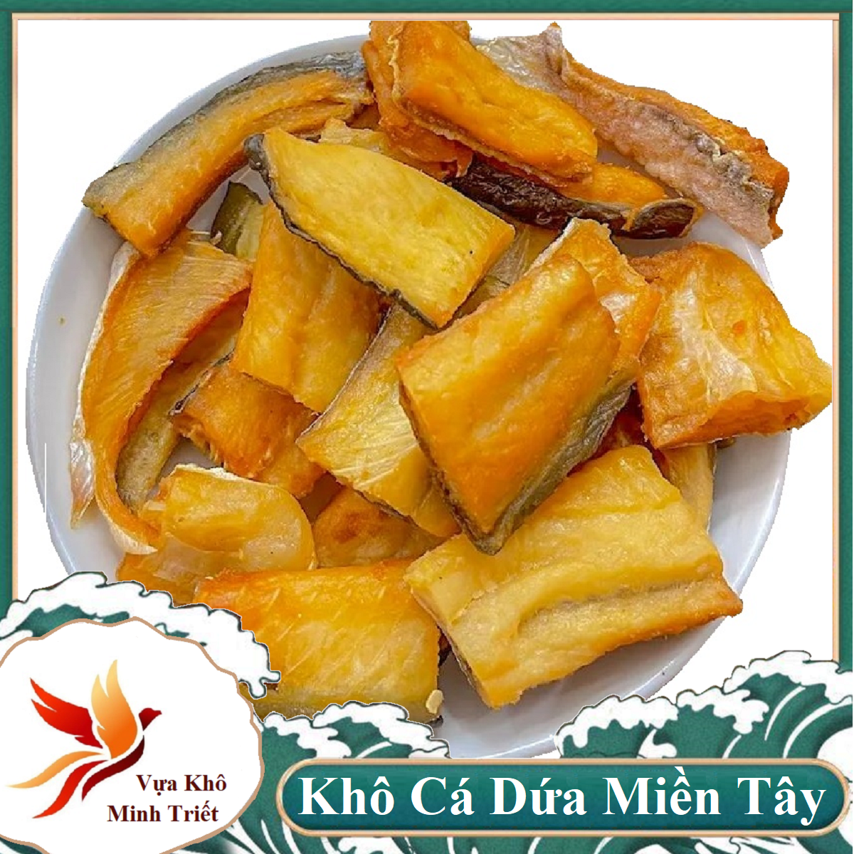 1KG KHÔ CÁ DỨA THIÊN NHIÊN MIỀN TÂY- VỰA KHÔ MINH TRIẾT  khô cá dứa dân dã, dễ làm cho bữa cơm thêm ngon miệng-VỰA KHÔ MINH TRIẾT