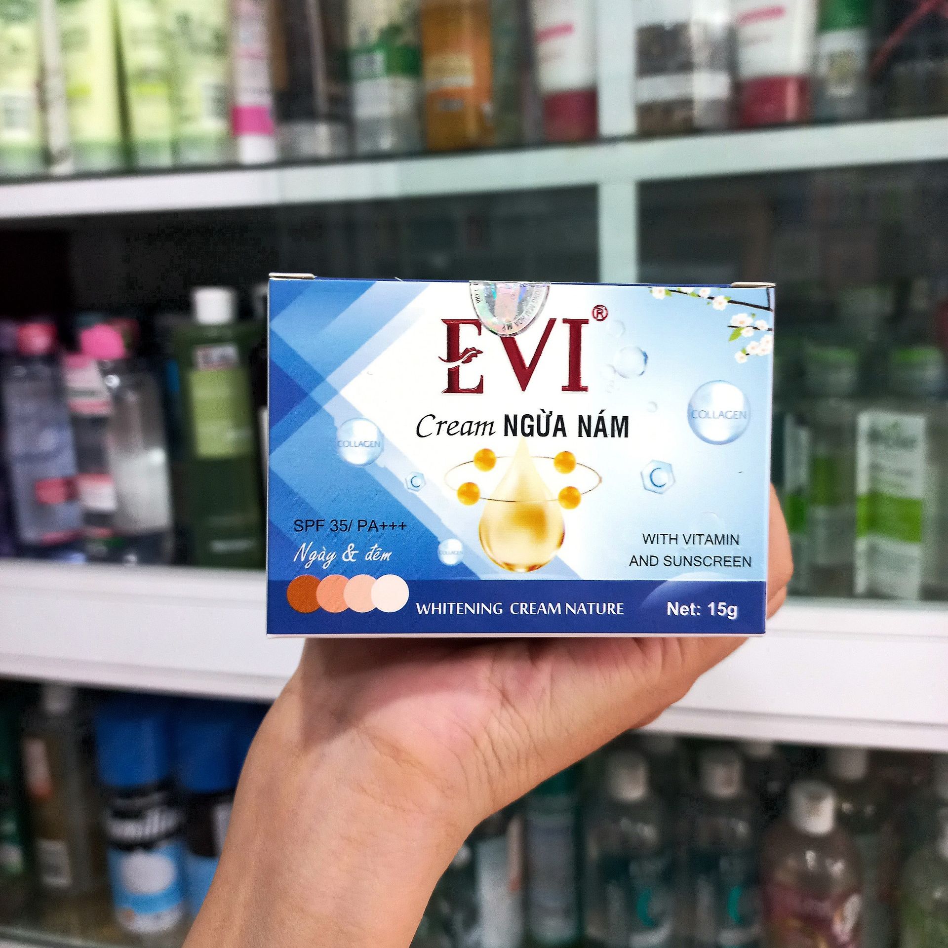 KEM EVI NGỪA NÁM TÀN NHANG 15GR