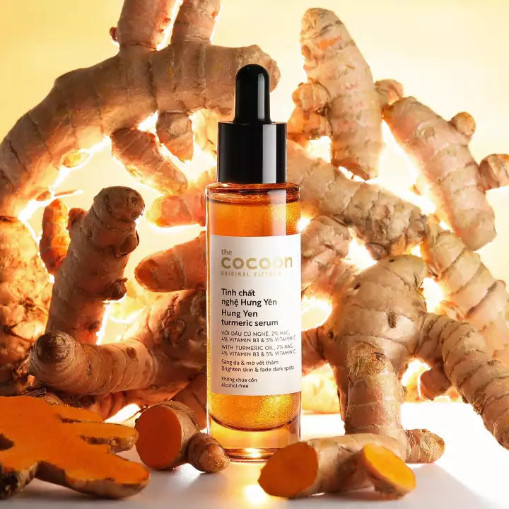 Tinh chất nghệ Hưng Yên cocoon 30ml (turmeric serum) thuần chay
