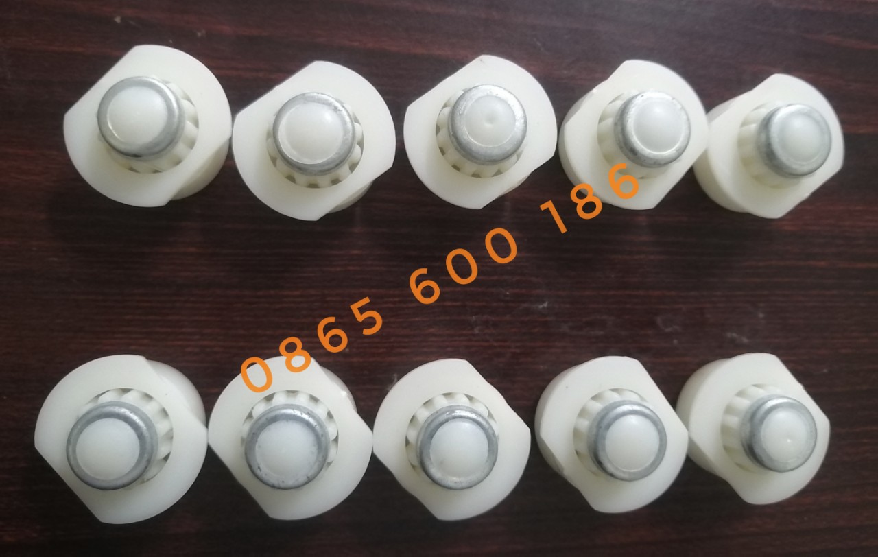 Nút (chốt) mia nhôm 5m - Combo 5 nút mia tròn