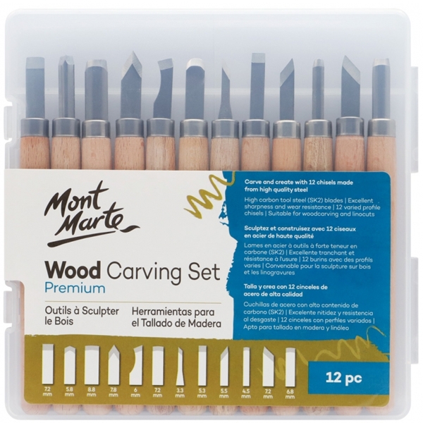 Đất sét tự khô và dụng cụ điêu khắc Mont Marte