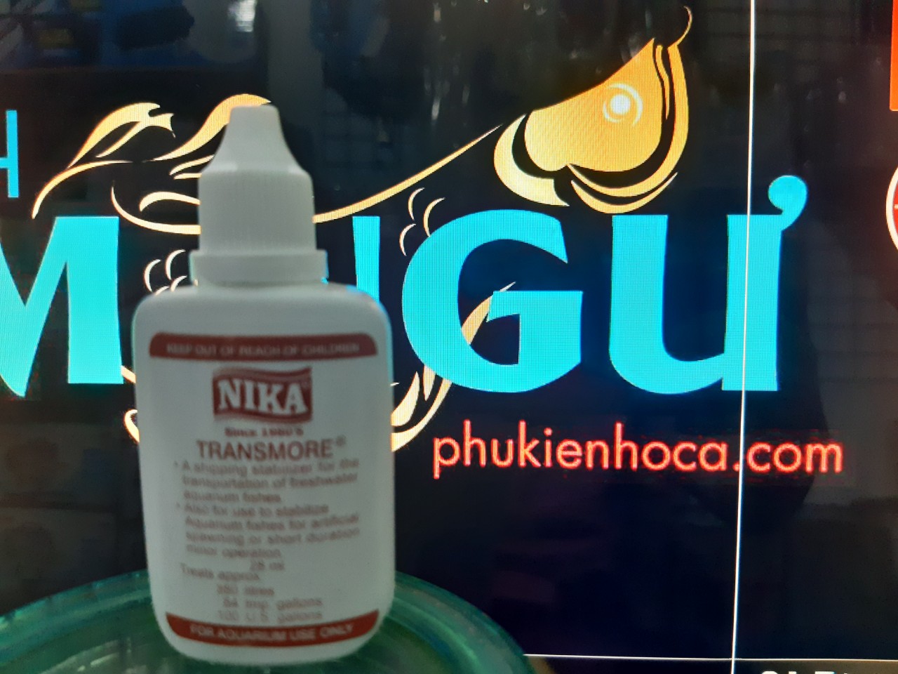 Dung dịch gây mê cho cá cảnh nika transmore 28ml