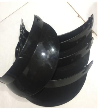 Lưỡi trai gắn nón 3/4 che nắng