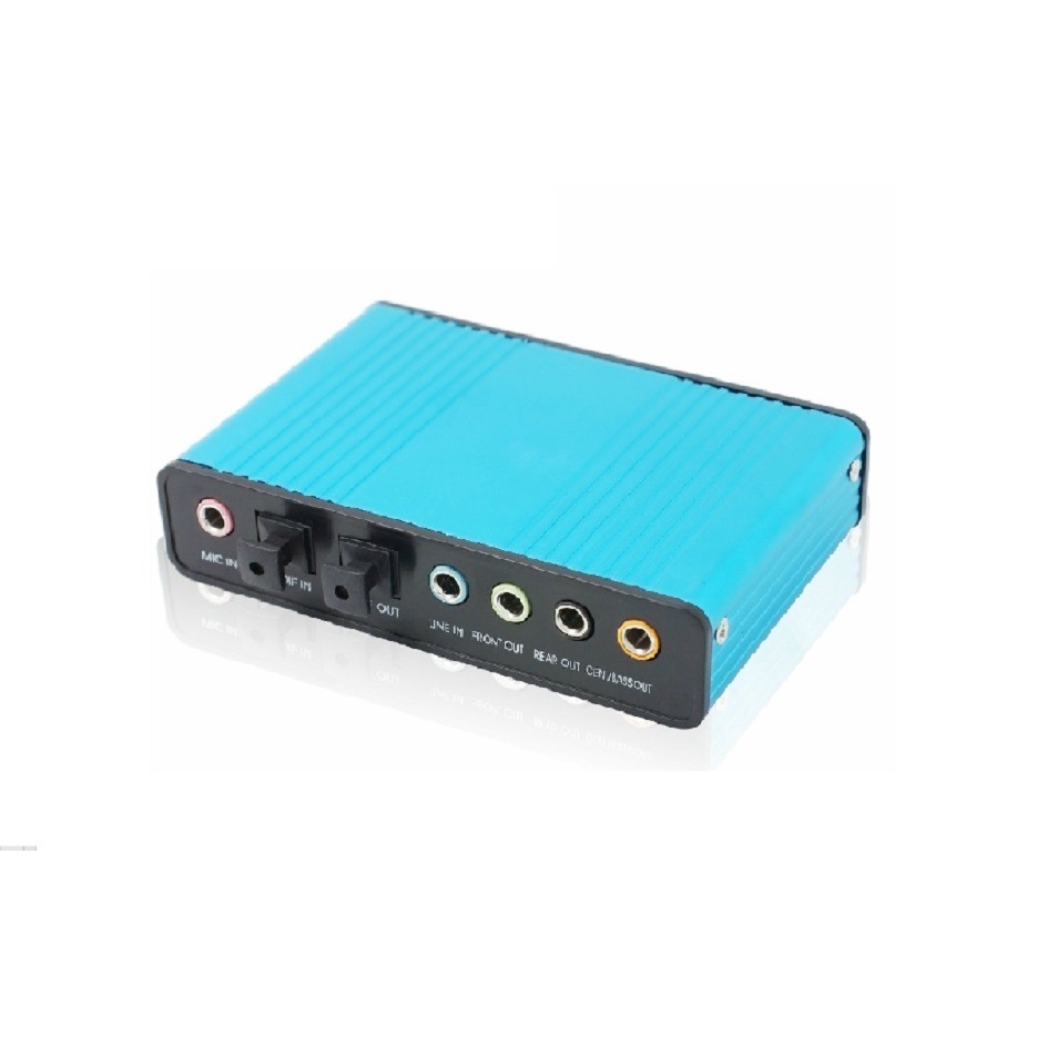 Sound Card Âm Thanh 5.1 Usb 6Ch + Optical Audio
