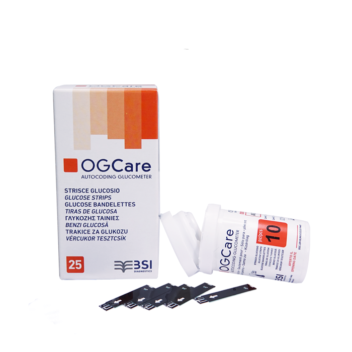 Que thử đường huyết OGcare Hộp 25 que