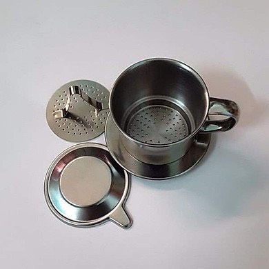 Phin Cafe Phin Pha Cà phê Inox Long Cam Coffee Finter - Fin Cà Phê