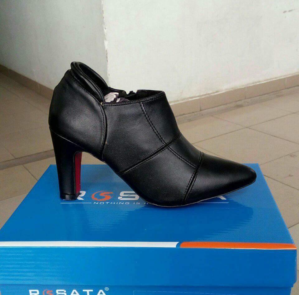 GIÀY BOOT NỮ ROSATA RO27 - GIÀY BOOT NỮ THẤP CỔ 7CM SANG TRỌNG