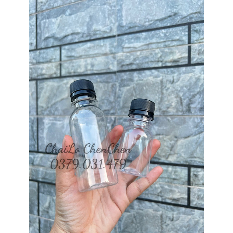 COMBO 100C CHAI TRÒN 50ML 100ML 200ML KÈM NẮP