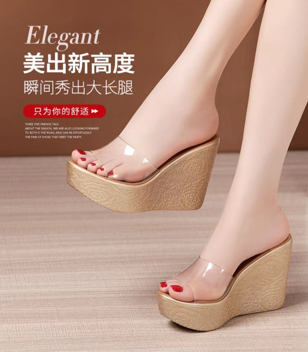 DÉP ĐẾ XUỒNG QUAI MIKA ĐẾ VÂN HOA