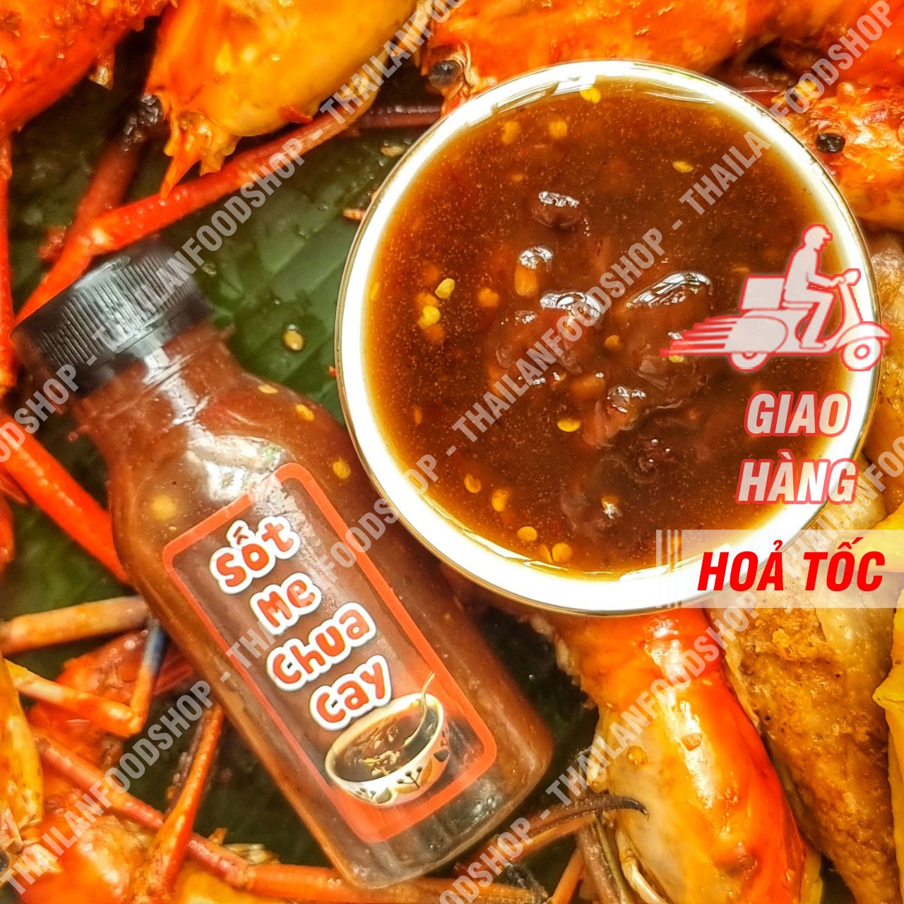 Sốt Me Chua Cay - Chai 150Gram