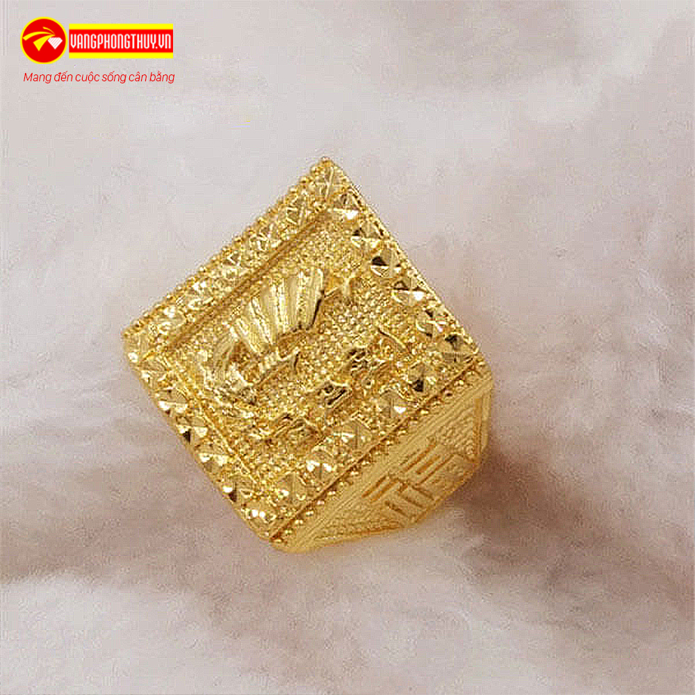 Nhẫn Thuận Buồm Xuôi Gió Vàng 24K - KIOJ