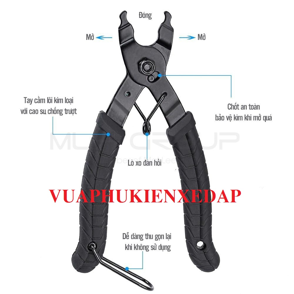 Kìm cắt mắt xích Tháo mở mắt xích xe đạp thể thao