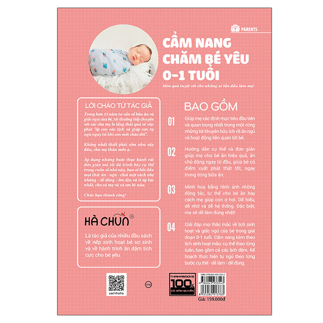 Sách - Cẩm nang chăm sóc bé yêu - Thaihabooks