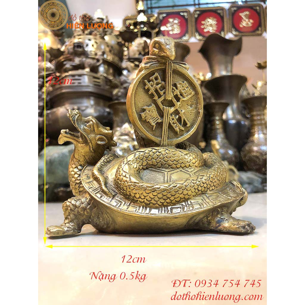 Feng Shui copper statue 12cm heavy duty 0.5kg-feng shui copper statue