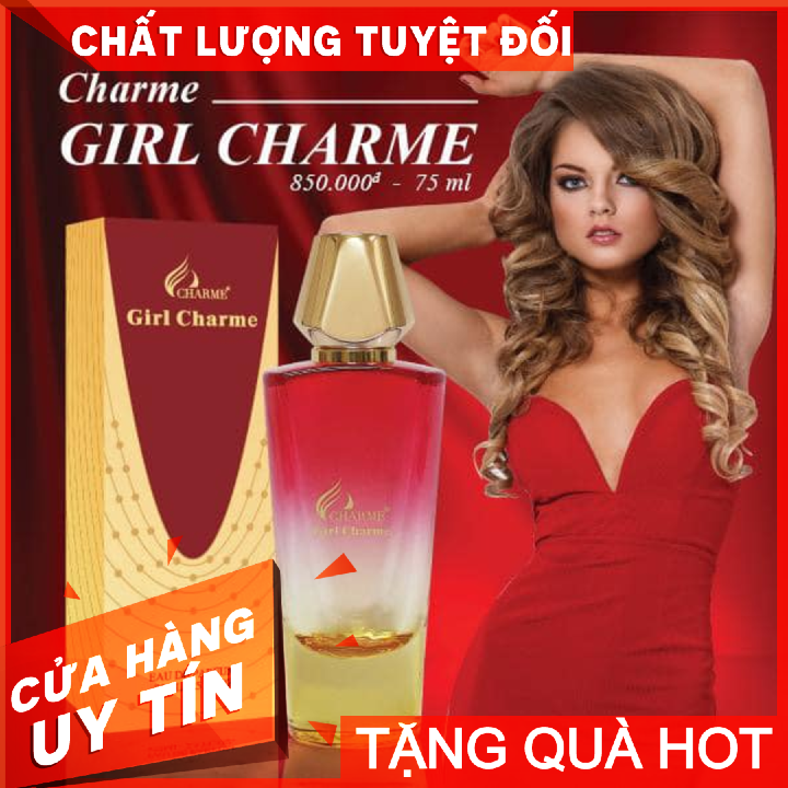 [HCM]Nước Hoa Char me Girl 75ml Nữ
