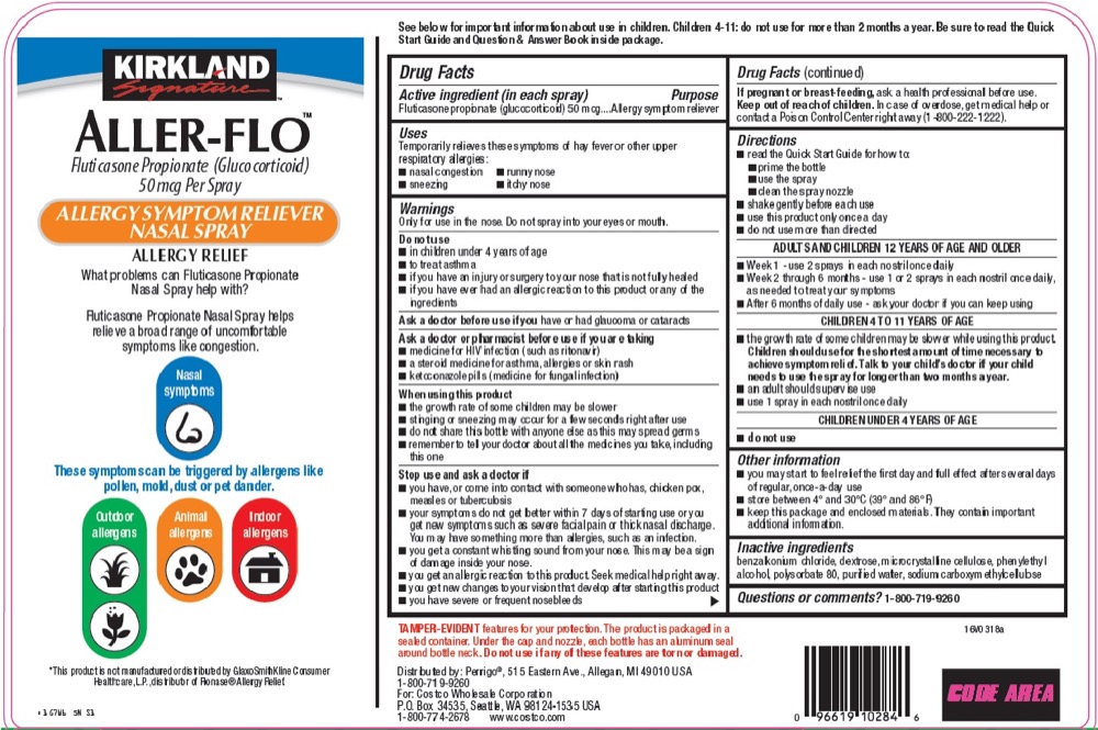 Combo vỉ 5chai KirklandSignature Aller-Flo  Date 2025