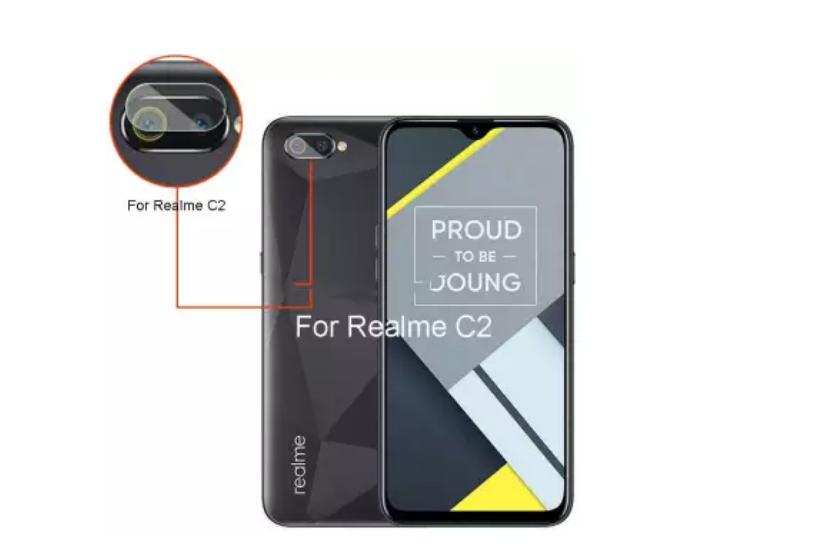 Kính cường lực camera sau 2.5D cho Realme C2