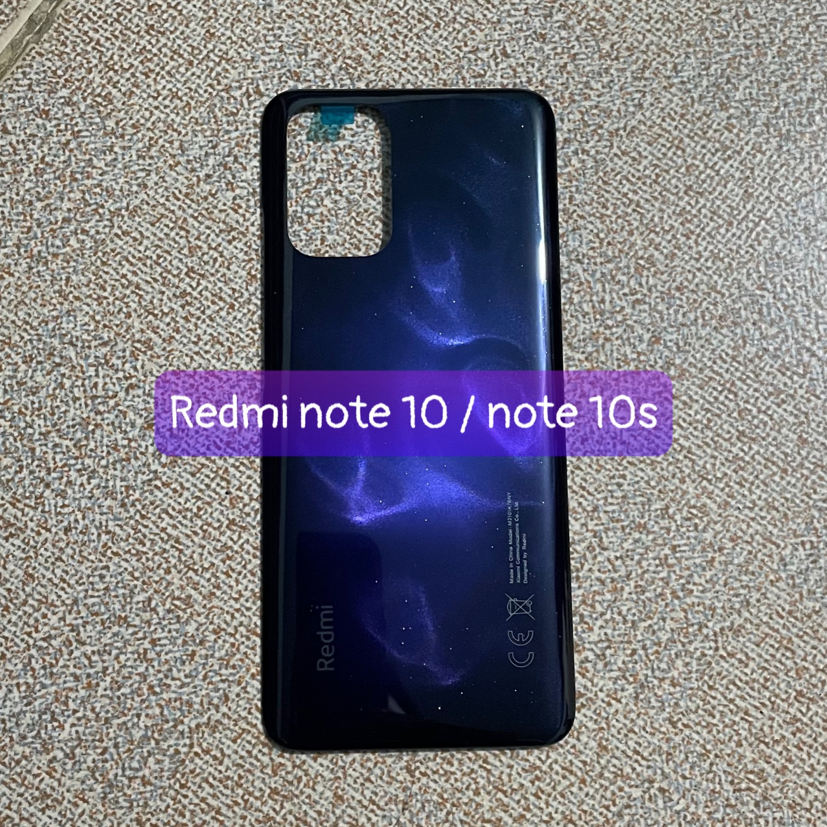 nắp lưng xiaomi Redmi note 10 / note 10s bản 4G lắp chung