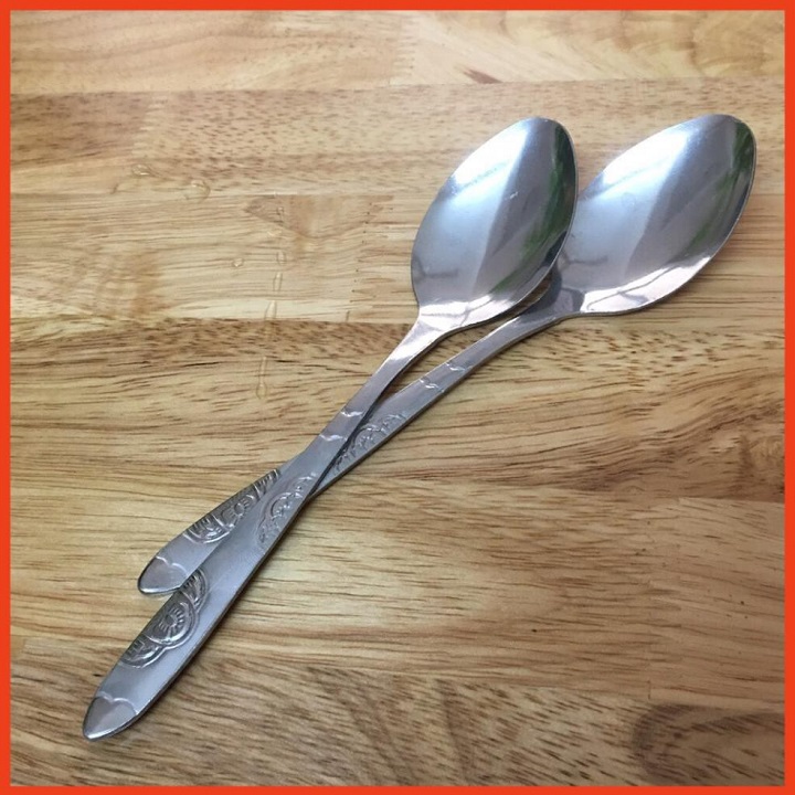 Combo 10 Thìa rĩa ăn hoa quả inox cao cấp