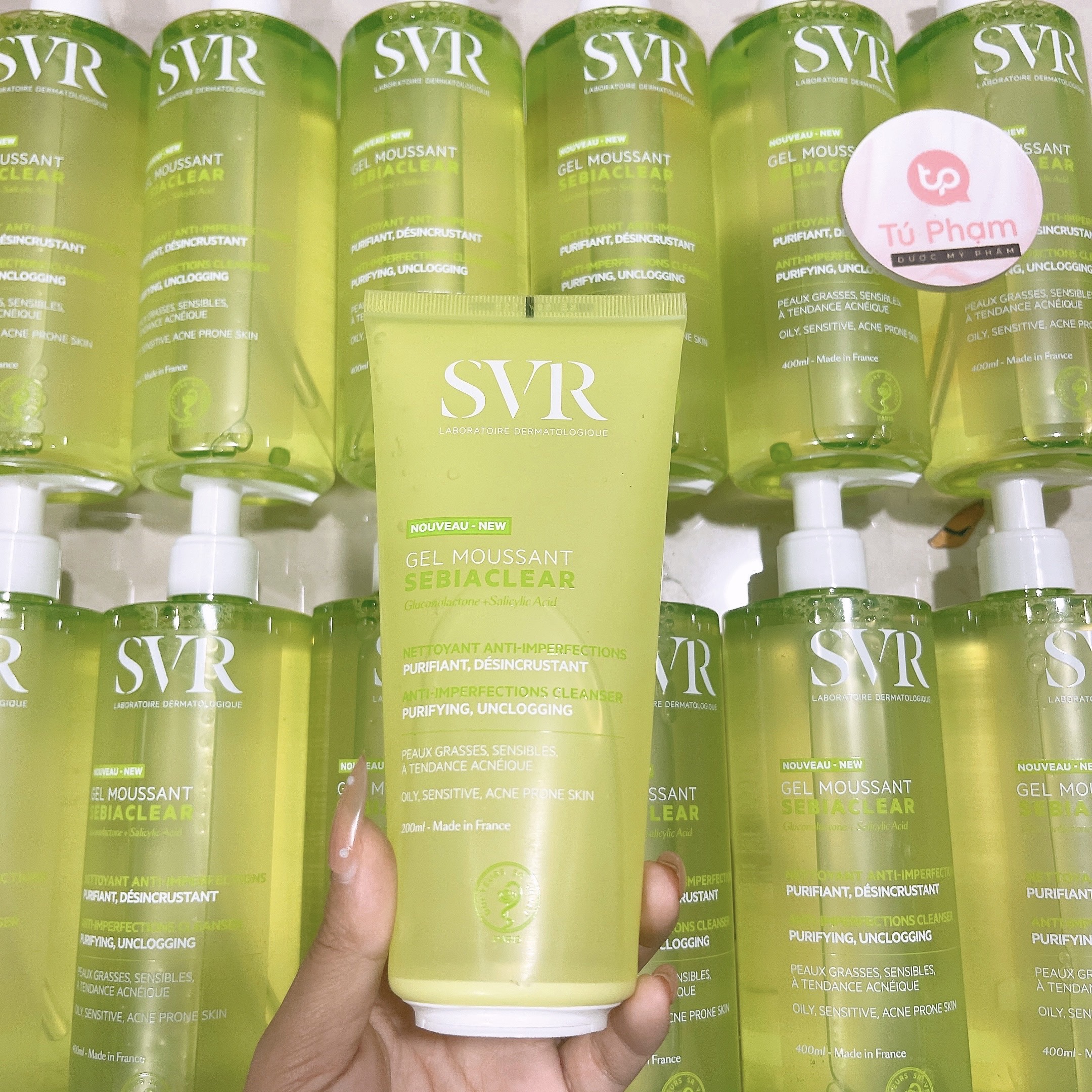 Sữa Rửa Mặt SVR Sebiaclear Gel Moussant