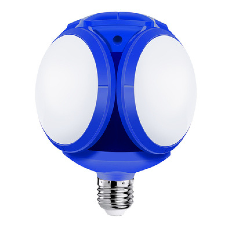 Đèn Led 40W 4 Cánh Football UFO Lamp - Đuôi E27 - Siêu Sáng - Tiết kiệm điện- Bảo Hành 1 Năm